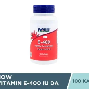 NOW Vitamin E-400 IU DA 100 SoftGels
