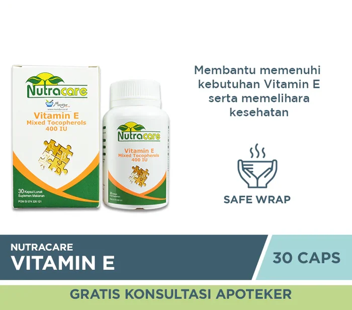 Nutracare Vitamin E Mixed Tocopherols